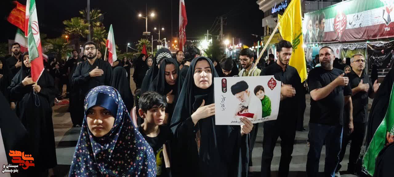 موکب پردیس سلام شهید، میعادگاه جاماندگان تشییع رهبر شهید در زاهدان