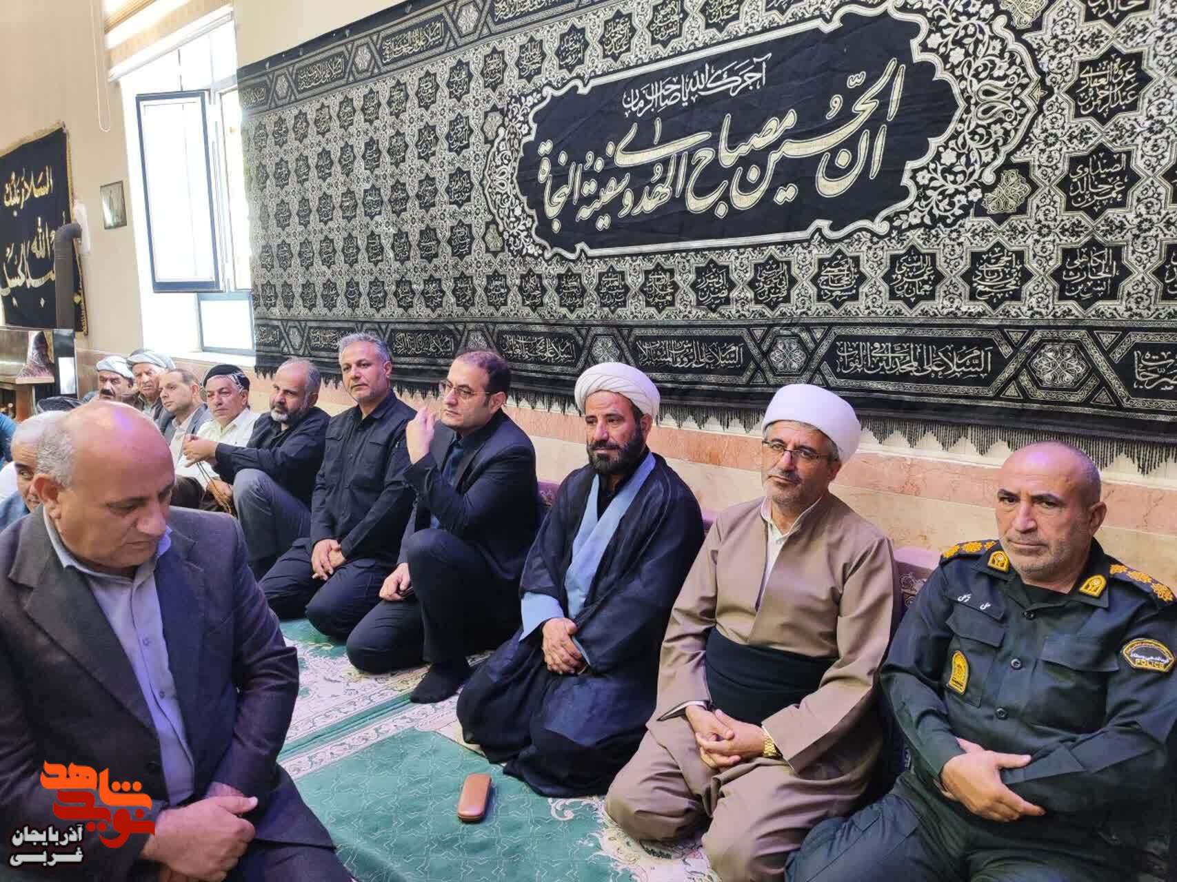 آیین باشکوه جاماندگان بدرقه تشییع پیکر مطهر قائد شهید امت و آقای شهید ایران در اشنویه