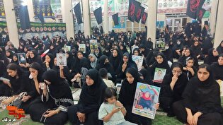 گرامیداشت یاد و خاطره شهدای دانش‌آموز میناب در چهارمین ماهگرد شهادت