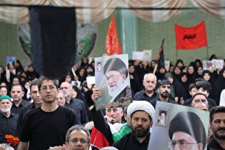 گرامیداشت امام شهید و تجدید بیعت با رهبر انقلاب در تکاب