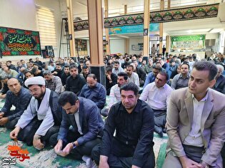 آیین باشکوه جاماندگان بدرقه تشییع پیکر مطهر قائد شهید امت و آقای شهید ایران در اشنویه
