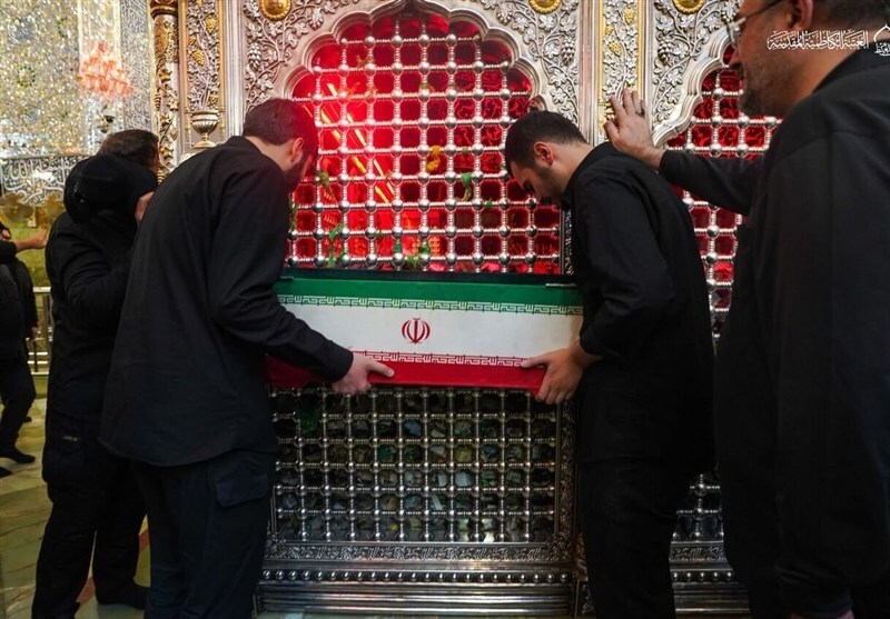 کاظمین میزبان پیکرهای مطهر اعضای خانواده رهبر شهید انقلاب کاظمین میزبان پیکرهای مطهر اعضای خانواده رهبر شهید انقلاب