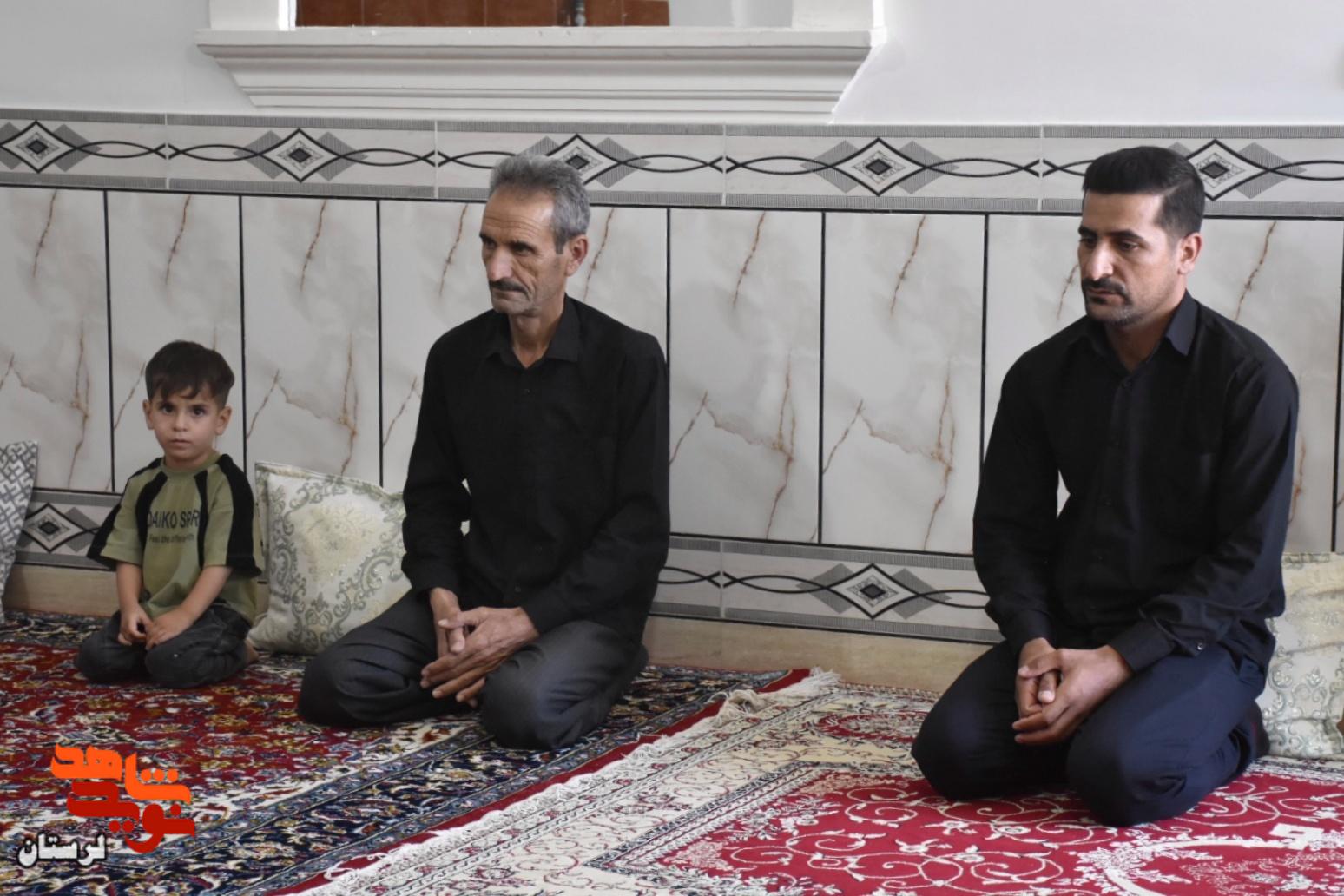 دیدار با جمعی از خانواده شهدای جنگ رمضان در شهرستان رومشکان