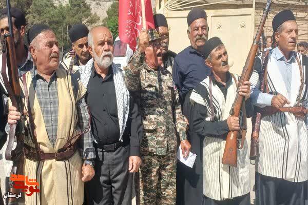 اجتماع باشکوه عشایر و روستائیان لرستان در مراسم وداع با رهبر شهید اجتماع باشکوه عشایر و روستائیان لرستان در مراسم وداع با رهبر شهید