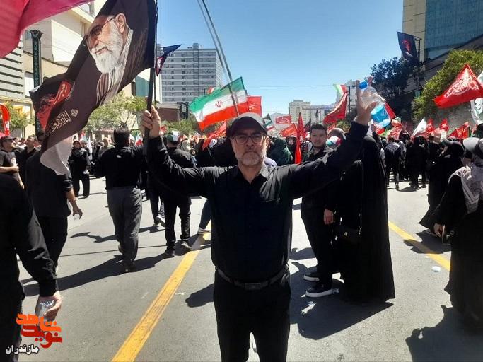 حضور مدیرکل بنیاد شهید مازندران در مراسم تشییع باشکوه شهید قائد امت، آیتالله خامنهای در مشهد مقدس حضور مدیرکل بنیاد شهید مازندران در مراسم تشییع باشکوه شهید قائد امت، آیتالله خامنهای در مشهد مقدس