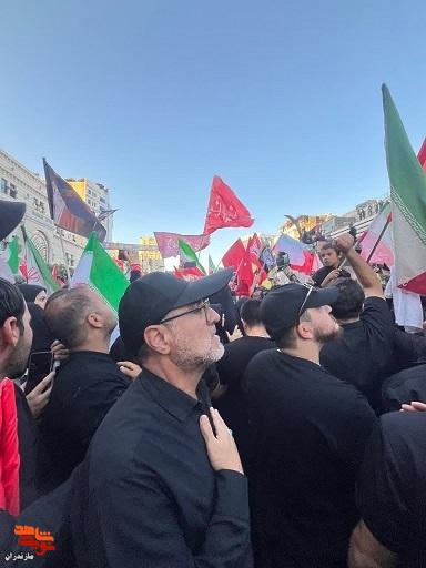 حضور مدیرکل بنیاد شهید مازندران در مراسم تشییع باشکوه شهید قائد امت، آیتالله خامنهای در مشهد مقدس حضور مدیرکل بنیاد شهید مازندران در مراسم تشییع باشکوه شهید قائد امت، آیتالله خامنهای در مشهد مقدس