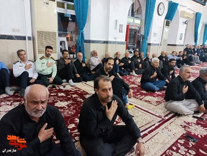 برگزاری مراسم عزاداری و گرامیداشت قائد شهید امام خامنه‌ای عزیز و خانواده معزز ایشان در روستای تیله‌نو