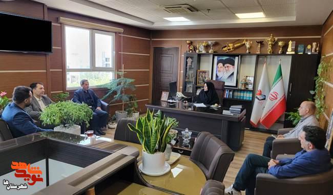 تداوم رایزنیهای سرپرست بنیاد شهرستانهای استان تهران با سایر دستگاهها با هدف توسعه خدمترسانی تداوم رایزنیهای سرپرست بنیاد شهرستانهای استان تهران با سایر دستگاهها با هدف توسعه خدمترسانی