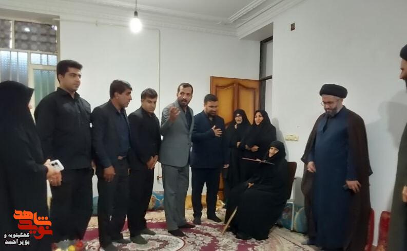 سئولان قضایی لنده، میهمان صبر و ایثار مادرشهید سئولان قضایی لنده، میهمان صبر و ایثار مادرشهید