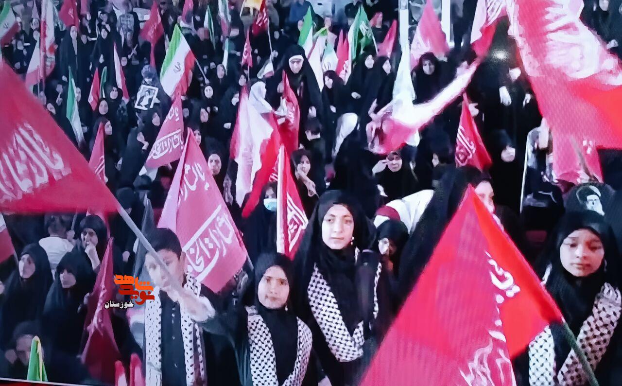 آیین شام غریبان «آقای شهید ایران» در اهواز برگزار شد آیین شام غریبان «آقای شهید ایران» در اهواز برگزار شد