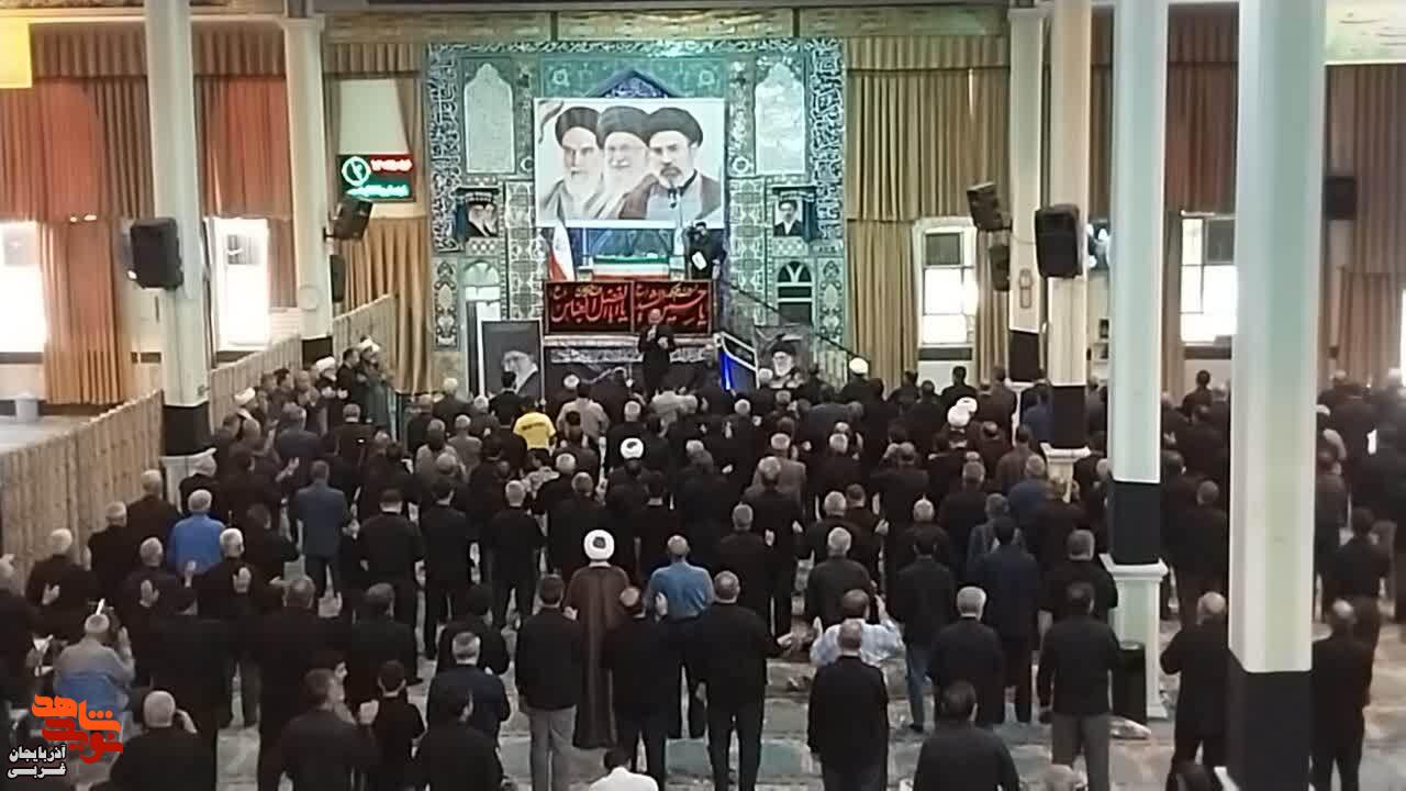 مراسم مجلس ختم و بزرگداشت رهبر شهید در میاندوآب مراسم مجلس ختم و بزرگداشت رهبر شهید در میاندوآب