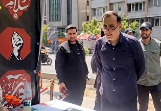 بازدید رئیس بنیاد شهید و امور ایثارگران از موکب سلام شهید شهرستان‌های استان تهران