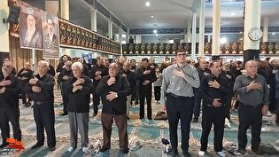 مراسم مجلس ختم و بزرگداشت رهبر شهید در میاندوآب