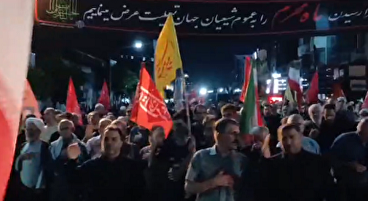 فیلم/ موج ۱۳۳؛ عزاداری مردم تنکابن در سوگ امام شهید