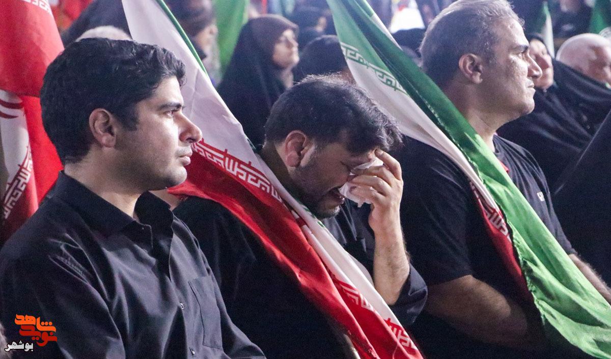 شام غریبان امام شهید در بوشهر