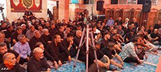 گزارش تصویری| مراسم گرامیداشت امام شهید در شهر زاویه برگزار شد