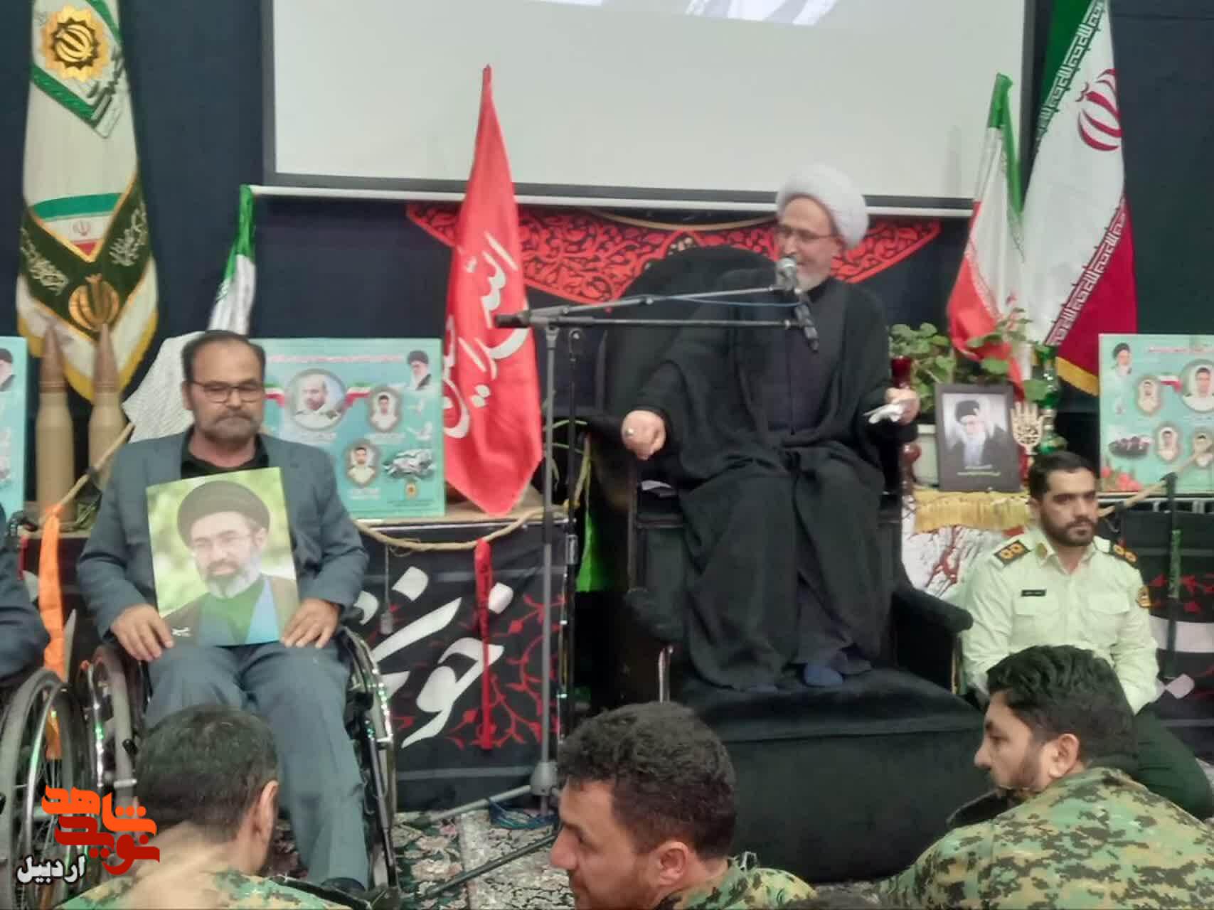 برگزاری مراسم گرامیداشت قائد شهید امّت در اردبیل