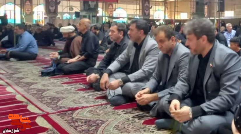 مراسم گرامیداشت «رهبر شهید امت» اسلامی در اهواز برگزار شد مراسم گرامیداشت «رهبر شهید امت» اسلامی در اهواز برگزار شد
