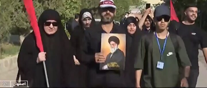 از دانشگاه اصفهان تا مراسم تشییع رهبر شهید