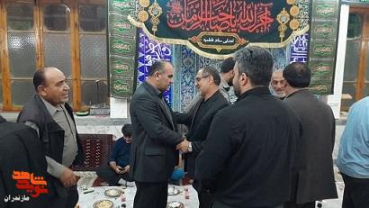 حضور مدیرکل بنیاد شهید و امور ایثارگران مازندران در مراسم هفتم جانباز عبدالحسین خواجوی در گلوگاه حضور مدیرکل بنیاد شهید و امور ایثارگران مازندران در مراسم هفتم جانباز عبدالحسین خواجوی در گلوگاه