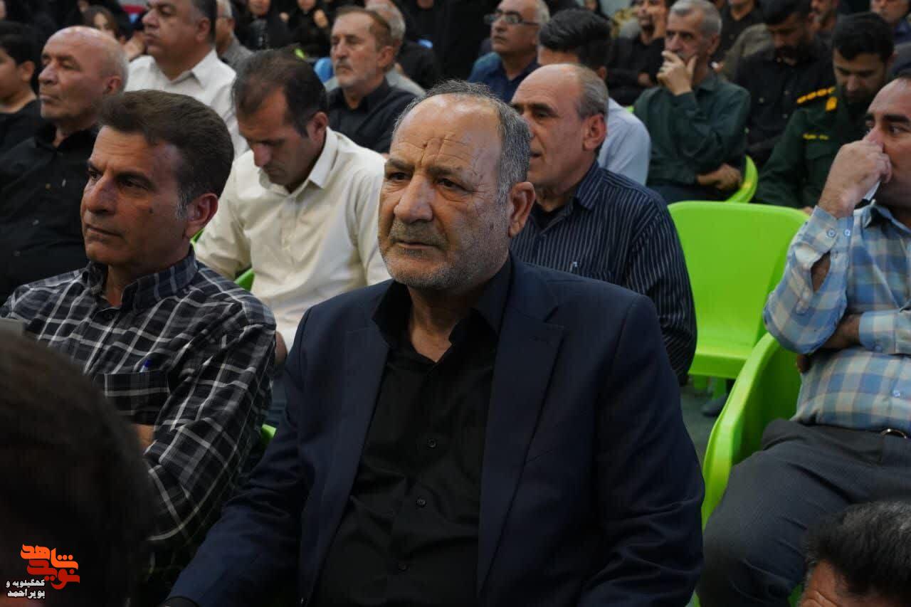 عکس/آیین گرامیداشت شهدای پدخندق و شهدای ماه محرم با عنوان «خورشید در نی‌زار»
