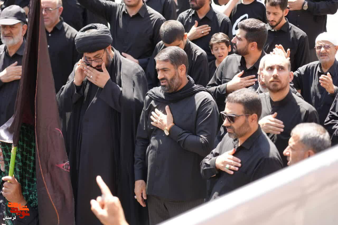 عزاداری خرم آبادیها در رثای شهید کربلا