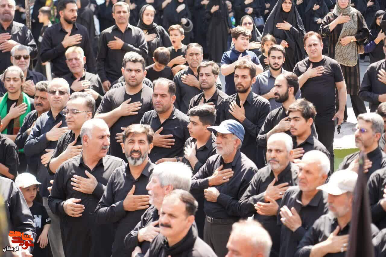 عزاداری خرم آبادیها در رثای شهید کربلا
