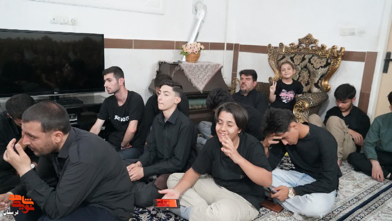 یادواره خانگی شهید «روح اله رحمتی» برگزار شد