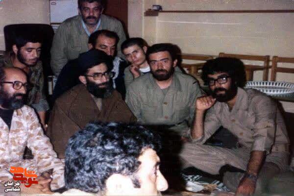 بخشی از بیانات رهبر شهید انقلاب اسلامی از دیدار با شهید «ایرج رستمی»