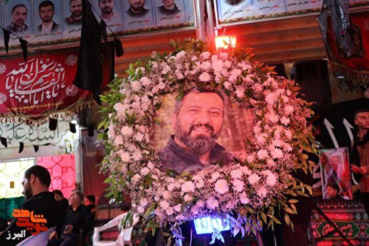 گزارش تصویری | برگزاری مراسم نخستین سالگرد شهادت سردار پاسدار «اکبر عنایتی» در ملارد