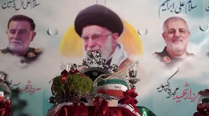 روایت تصویری از تحویل سال در جنگ رمضان