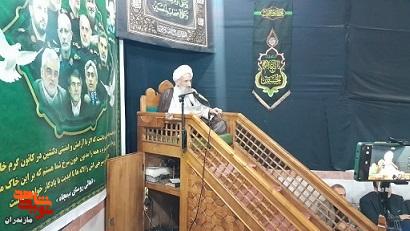 حضور مدیرکل بنیاد شهید مازندران در مراسم ترحیم درگذشت پدر شهید رستمی نیمچاهی در نکا+تصاویر