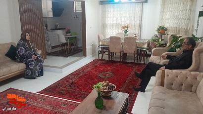 دیدار مدیرکل بنیاد مازندران با سه خانواده معظم شهید در ساری