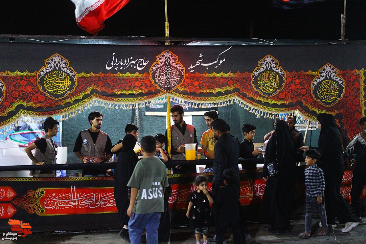 گرامیداشت شهدای هفتم تیر در شب شهادت امام سجاد(علیه السلام) در گلزار شهدای زابل برگزار شد