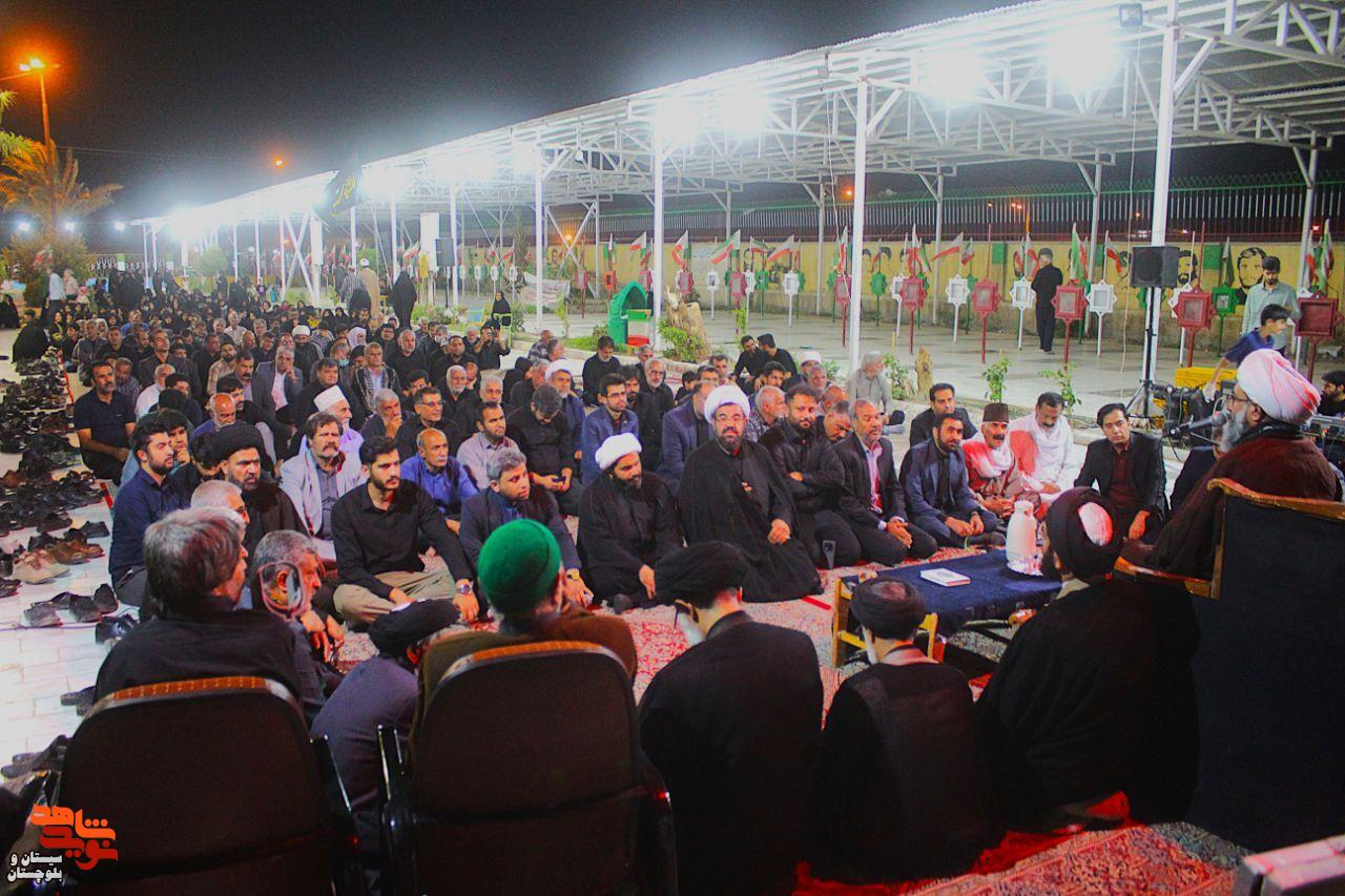 گرامیداشت شهدای هفتم تیر در شب شهادت امام سجاد(علیه السلام) در گلزار شهدای زابل برگزار شد