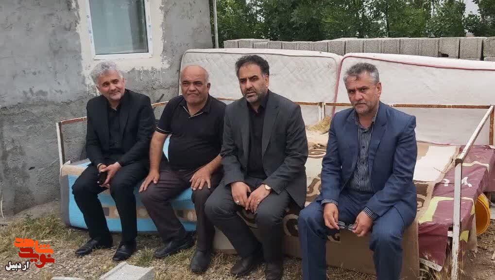 دیدار  با جانبازان معزّز در شهرستان نمین+ عکس