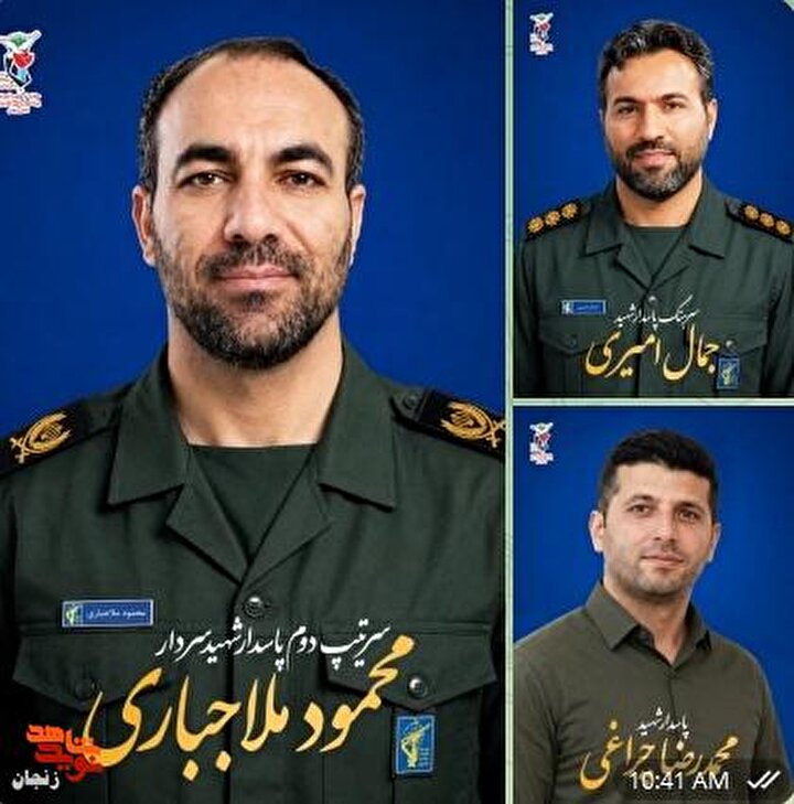 پوسترهای گرامی‌داشت سه شهید زنجانی حمله ۸ مرداد منتشر شد