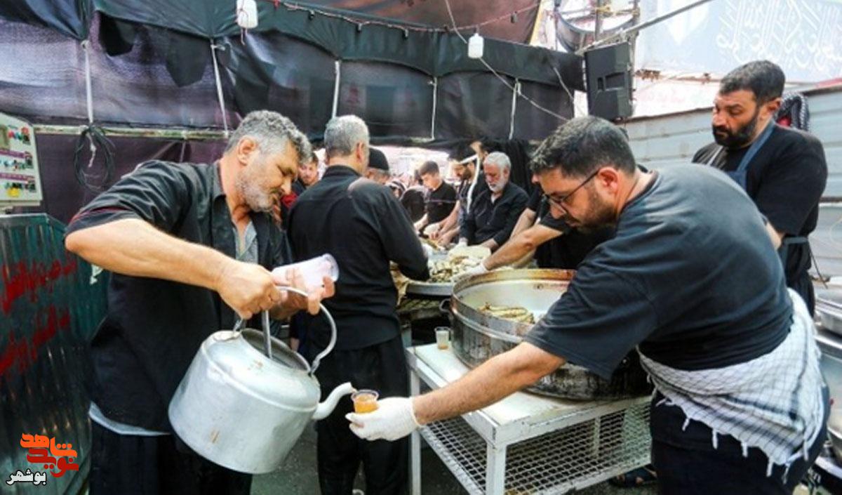 میزبانی بوشهر از ۱۵۰ موکب اربعین میزبانی بوشهر از ۱۵۰ موکب اربعین