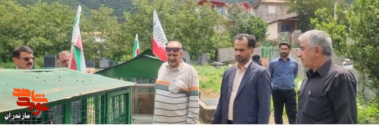 بررسی روند ساماندهی گلزار شهدای روستای آشیر مرزنآباد بررسی روند ساماندهی گلزار شهدای روستای آشیر مرزنآباد