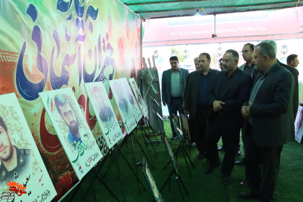حضور معاون سیاسی و اجتماعی استاندار آذربایجان‌غربی در موکب فرهنگی «سلام شهید» مرز تمرچین