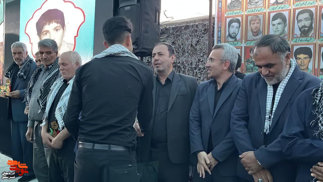 برگزاری یادواره شهدای روستای قالقاچی با حضور مدیرکل بنیاد شهید آذربایجان‌غربی