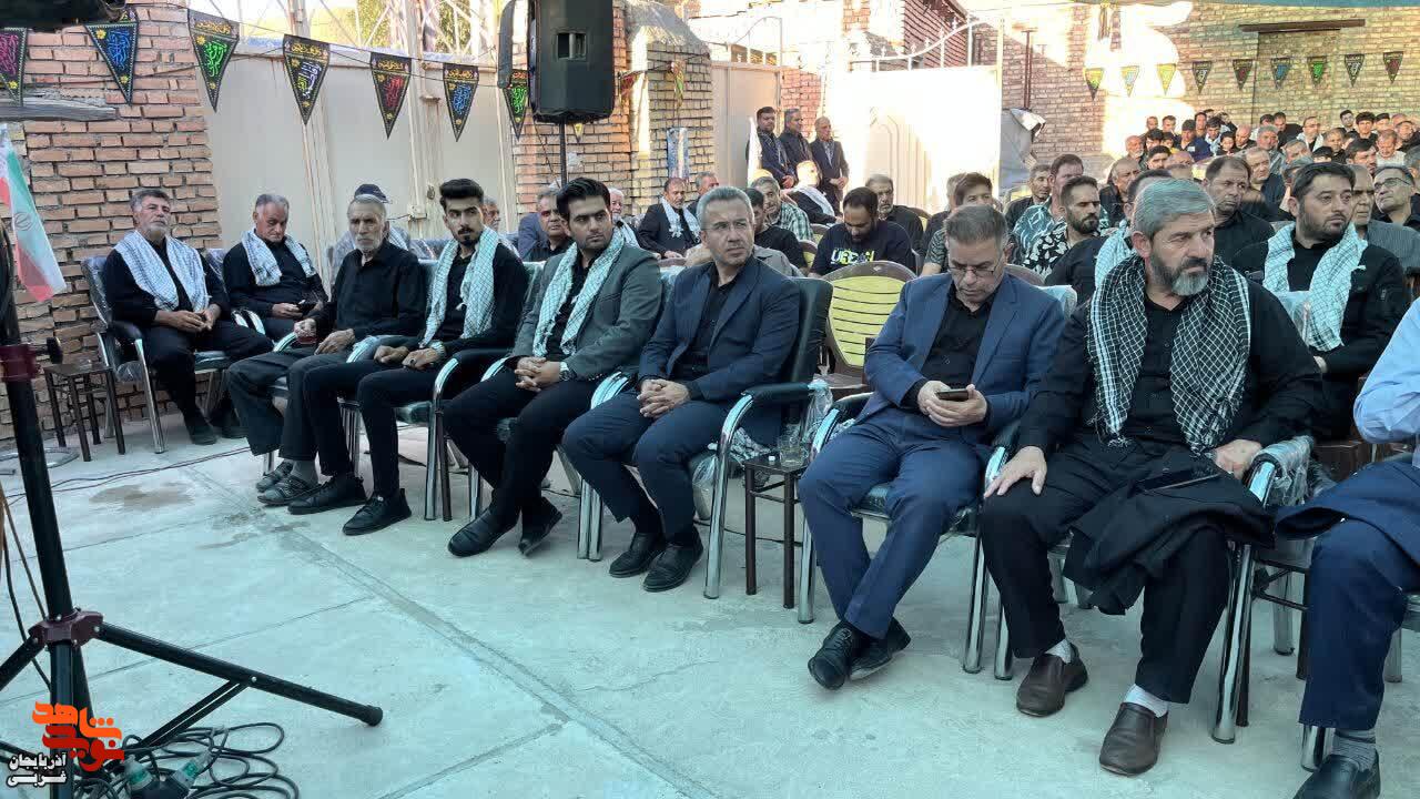 برگزاری یادواره شهدای روستای قالقاچی با حضور مدیرکل بنیاد شهید آذربایجان‌غربی