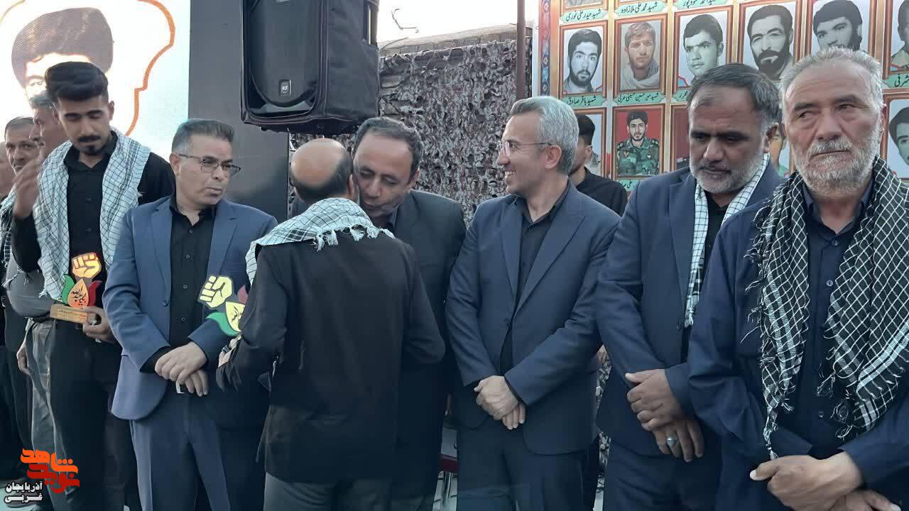 برگزاری یادواره شهدای روستای قالقاچی با حضور مدیرکل بنیاد شهید آذربایجان‌غربی