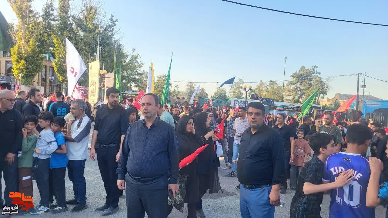 مراسم پیاده‌روی جاماندگان اربعین حسینی و عزاداری حضرت اباعبدالله الحسین (ع) در ارومیه