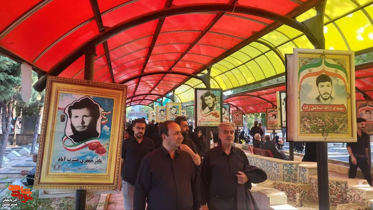 مراسم پیاده‌روی جاماندگان اربعین حسینی و عزاداری حضرت اباعبدالله الحسین (ع) در ارومیه