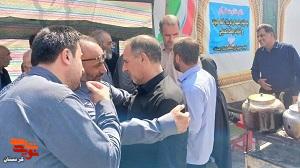 بازدید مدیرکل بنیاد شهید کردستان از موکب «سلام شهید» در مرز باشماق بازدید مدیرکل بنیاد شهید کردستان از موکب «سلام شهید» در مرز باشماق