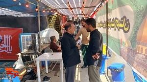 بازدید مدیرکل بنیاد شهید کردستان از موکب «سلام شهید» در مرز باشماق بازدید مدیرکل بنیاد شهید کردستان از موکب «سلام شهید» در مرز باشماق