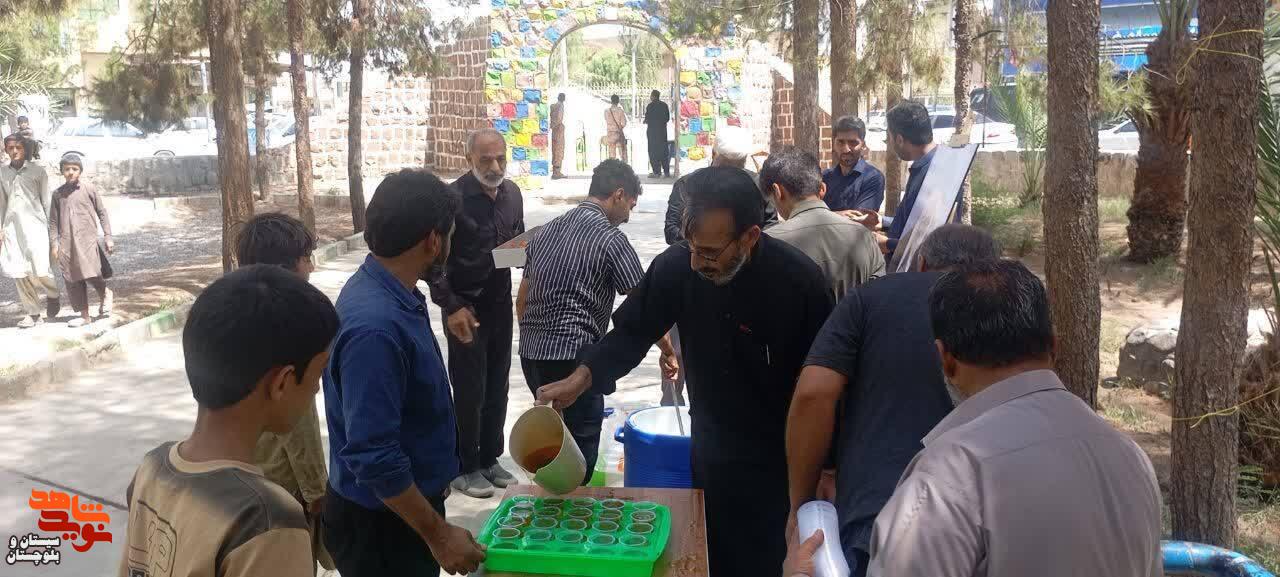 برپایی موکب «سلام شهید» در گلزار شهدای گمنام خاش همزمان با پیادهروی جاماندگان اربعین برپایی موکب «سلام شهید» در گلزار شهدای گمنام خاش همزمان با پیادهروی جاماندگان اربعین