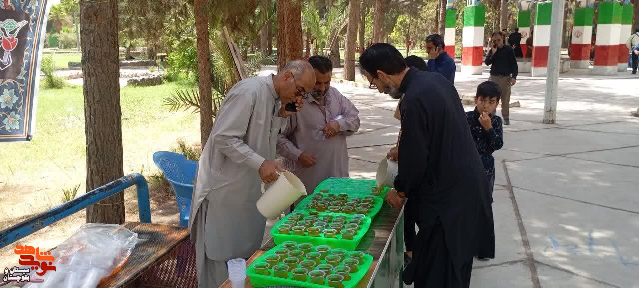 برپایی موکب «سلام شهید» در گلزار شهدای گمنام خاش همزمان با پیادهروی جاماندگان اربعین برپایی موکب «سلام شهید» در گلزار شهدای گمنام خاش همزمان با پیادهروی جاماندگان اربعین