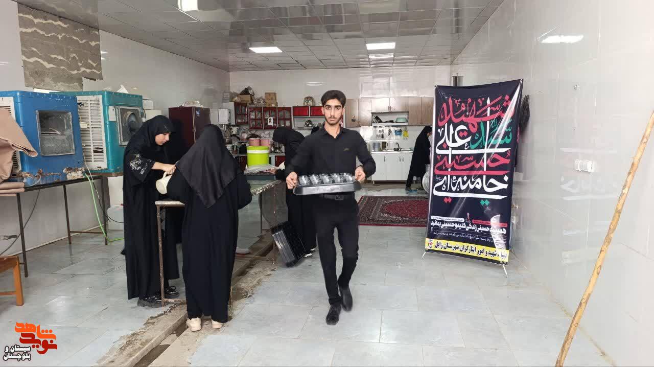 موکب«سلام شهید» همزمان با آیین جاماندگان اربعین در گلزار شهدای زابل برپا شد موکب«سلام شهید» همزمان با آیین جاماندگان اربعین در گلزار شهدای زابل برپا شد